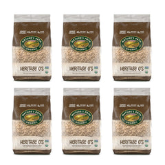 Nature's Path close-up of cereal rings highlighting crunchy texture and whole grains