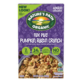 Nature's Path front packaging showing organic cereal and benefits