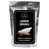 Naturevibe Botanicals front packaging showing 5 lb garam masala, highlights bulk convenience
