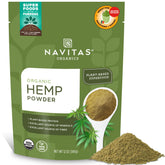 Navitas Organics front bag showing product branding and clean packaging benefit