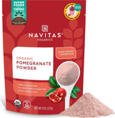 Navitas Organics front packaging showing pouch and serving suggestion benefit