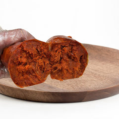 Nduja USA spread on crostini, demonstrates bold flavor and easy serving