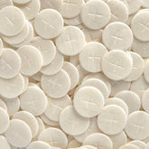 Needzo front packaging showing 300 communion hosts offering reliable supply