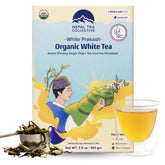 NEPAL TEA front packaging showing USDA organic label and premium design benefits clarity