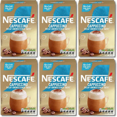 Nescafé front packaging showing 6 boxes of 7 sachets and total 42 sachets, clear convenience