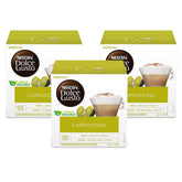 NESCAFÉ Dolce Gusto front pack showing product and convenience