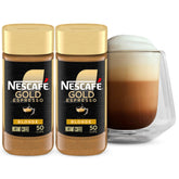NESCAFÉ Gold Espresso Blonde front packaging showing jar and label, highlights premium instant espresso
