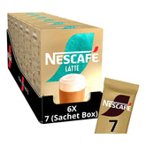 NESCAFÉ LATTE front packaging showing bundle and branding, conveys convenience