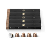 Nespresso Cosi front packaging shows 50 pods and clear branding benefit freshness