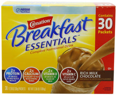 Nestle Carnation front packaging showing 30 packets and clear labeling for convenience