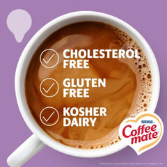 Nestle Coffee mate box open with cups for easy grab-and-serve benefit
