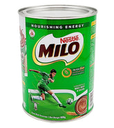 Nestle Milo front packaging showing twin 400g containers and product branding, convenient supply