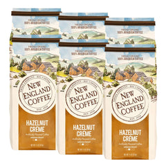 New England Coffee front packaging showing product branding and size benefit clear information
