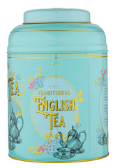 New English Teas lid detail illustrating pop-off mechanism for freshness benefit