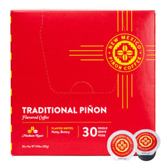 New Mexico Piñon front packaging shows brand and 30-count convenience