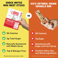 The New Primal sticks placed inside a child's lunchbox for easy packing