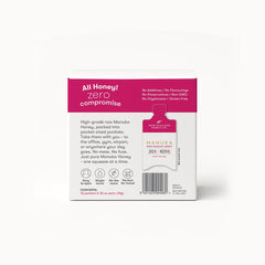 NEW ZEALAND HONEY CO open packet close-up showing creamy texture and easy use