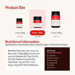 NEW ZEALAND HONEY CO spoon scooping honey indicating easy daily serving