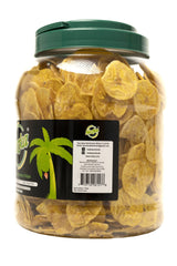 NEZKA close-up of plantain chip texture showing crispness and natural grain