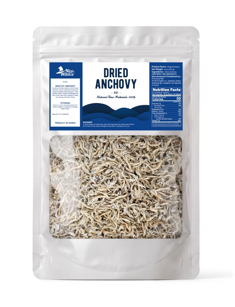 NICE WITCH'S front packaging showing 8oz bag and quick identification benefit