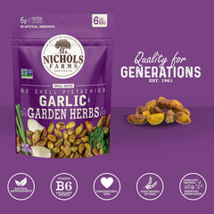 Nichols Farms pistachios crushed on salad adding savory crunch and color