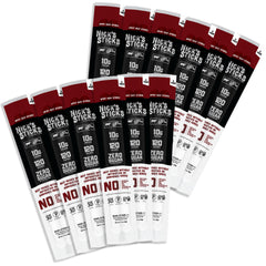 Nick's Sticks front packaging showing twin packs and brand clarity for easy grab-and-go