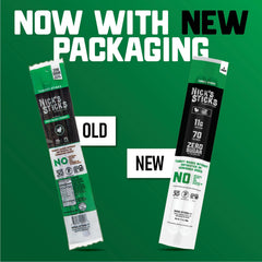 Nick's Sticks lifestyle image of a person carrying a twin pack for convenient high-protein travel snack