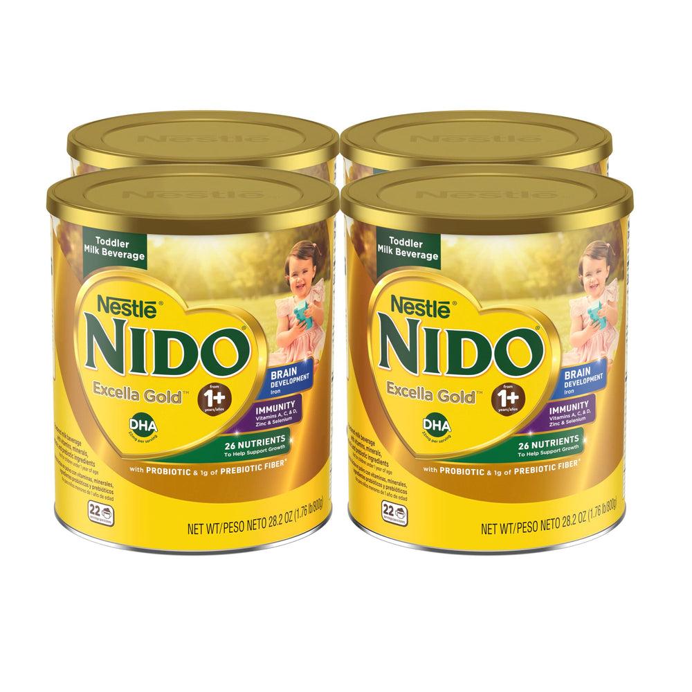 Nido packaging front view showing product and convenience