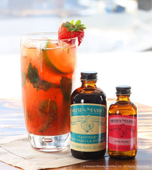 Nielsen-Massey Rose Water added to a cocktail, enhancing aroma and drink presentation