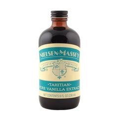 Nielsen-Massey label close-up highlighting Tahitian origin and quality