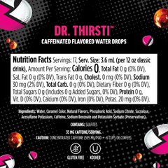 Ninja Dr. Thirsti mixed soda-style drink in glass highlighting refreshing taste
