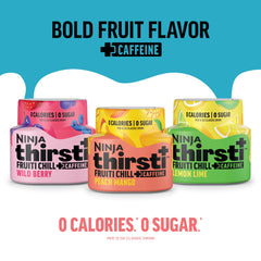 Close-up of a Ninja Thirsti flavor pod highlighting concentrated formula and easy installation