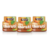 Ninja Thirsti front packaging showing three iced tea peach drops and benefits