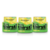 Ninja Thirsti front packaging showing lemon lime flavor and benefits