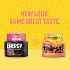 Sparkling glass poured from a Ninja Thirsti system with Fruiti Chill+ showing fizzy refreshment