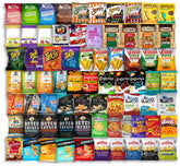 Niro front gift box with 25 individually bagged snacks, perfect for gifting