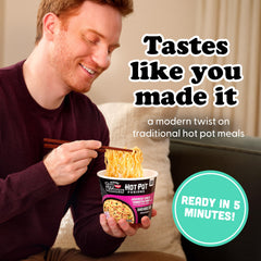 NISSIN close-up of ramen noodles highlighting springy texture and inviting strands