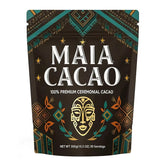 Nmubbn Maia front packaging showing clean organic cacao and benefits