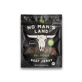 No Man's Land front packaging showing dill pickle flavor and protein boost