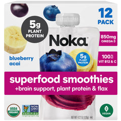 NOKA front packaging showing 12-pack and benefits for easy grabbing