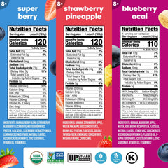 NOKA three flavors side-by-side highlighting flavor variety
