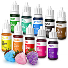 Nomeca front packaging showing ten color bottles and neat labeling for easy selection
