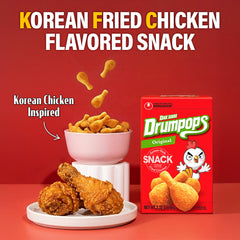 Nongshim Dakdari Drumpops individual carton ready for single-serve benefit