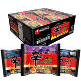 Nongshim Shin Ramyun Black front packaging showing product and pack size benefit