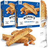 Nonni's front packaging showing two 5.52 oz bags and brand for quick recognition