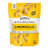 Nonni's front packaging view showing 28oz bag and bright lemon branding for easy identification