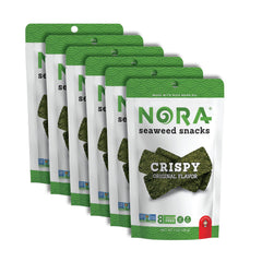 NORA front packaging showing six-pack and convenient grab-and-go benefit