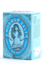 Nordur Salt front tin showing brand and size, highlights convenience