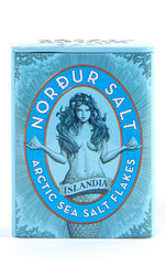 Nordur Salt sprinkled on steak, adds crunchy finishing contrast