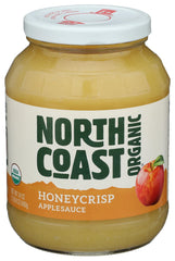 North Coast jar front with organic label showing wholesome ingredient benefits